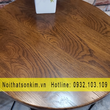 Bàn Ghế Cafe Chân Sắt BGC118