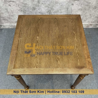 Bàn Ăn Louis Gỗ BC68