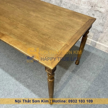 Bàn Ăn Louis Gỗ BC68