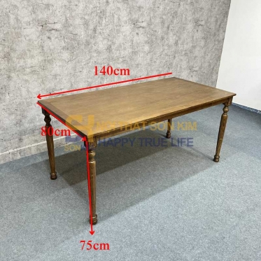 Bàn Ăn Louis Gỗ BC68