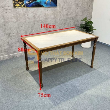Bàn Ăn Louis Mặt Đá BC67