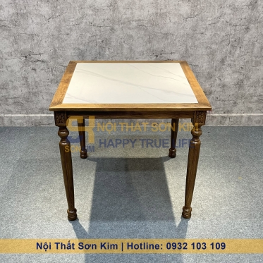 Bàn Ăn Louis Mặt Đá BC67