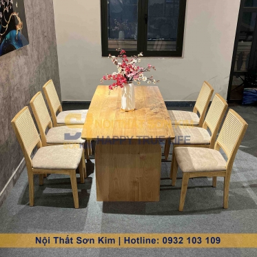 Bàn Ăn Rustic và Ghế Mila BGC267