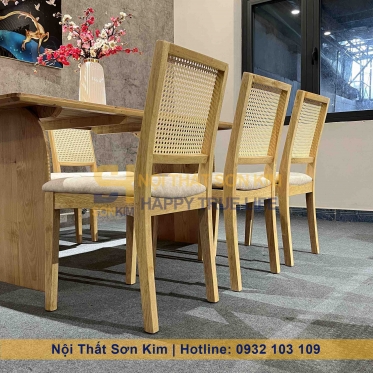 Bàn Ăn Rustic và Ghế Mila BGC267