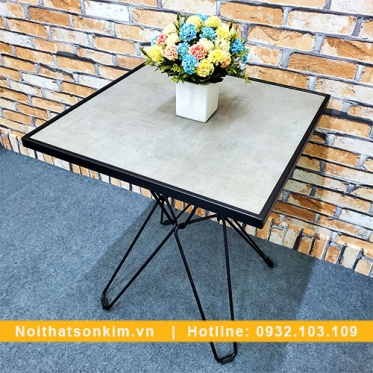 Bàn Cafe Chân Sắt BC49
