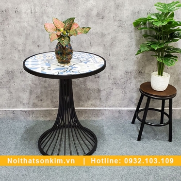 Bàn Cafe Sắt BC51 Bàn Cafe Nhỏ Phong Cách