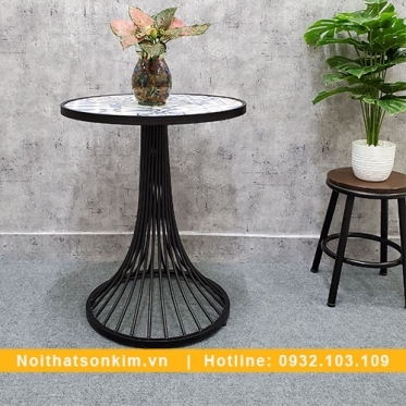 Bàn Cafe Sắt BC51 Bàn Cafe Nhỏ Phong Cách