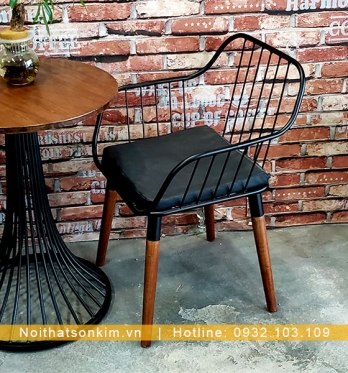 Bàn Ghế Cà Phê Sắt BGC112
