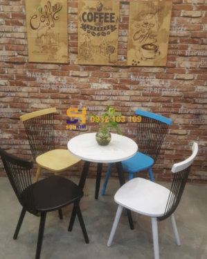 Bàn Ghế Cà Phê Ngoài Trời BGC69