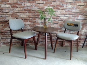 Bàn Ghế Gỗ Bán Cà Phê BGC75