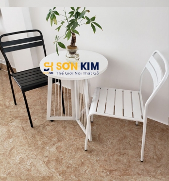 Bộ Bàn Ghế Gỗ Quán Cà Phê BGC80
