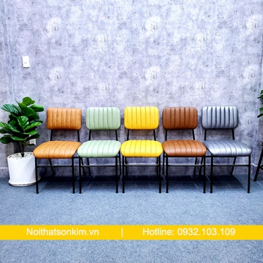Ghế cafe chân sắt GC99