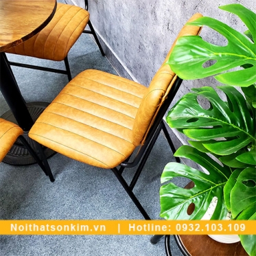 Bộ bàn ghế gỗ cà phê BGC137 bàn ghế cafe độc đáo