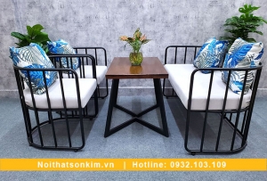 Bàn ghế quán cà phê BGC140 bàn ghế cà phê đẹp