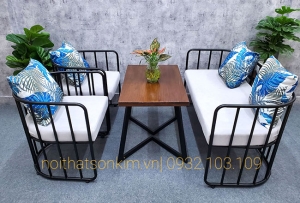 Bàn ghế quán cà phê BGC140 bàn ghế cà phê đẹp