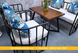 Bàn ghế quán cà phê BGC140 bàn ghế cà phê đẹp