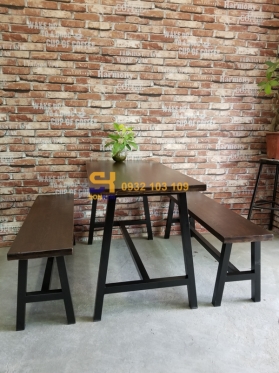 Bàn Ghế Quán Ăn Vặt BGA28