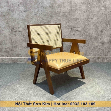 Bàn Ghế Sofa Vleg Gỗ Nâu BGC273