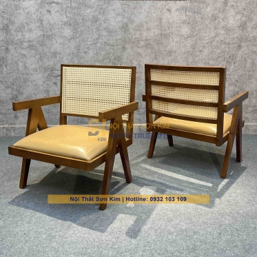Bàn Ghế Sofa Vleg Gỗ Nâu BGC273
