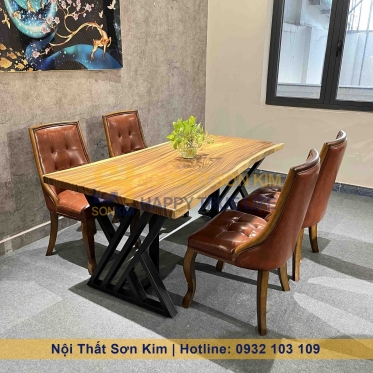 Bàn Me Tây Ghế Ăn Lucky Sophia BGA47