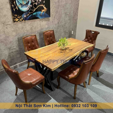 Bàn Me Tây Ghế Ăn Lucky Sophia BGA47