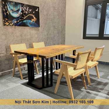 Bàn Me Tây Ghế Vleg BGA49