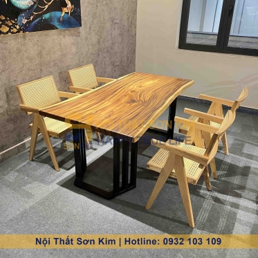 Bàn Me Tây Ghế Vleg BGA49