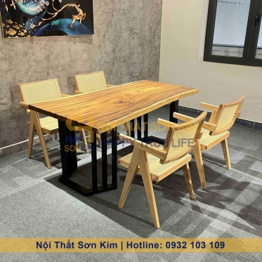 Bàn Me Tây Ghế Vleg BGA49