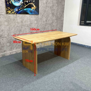 Bàn Rustic Chân Trơn BC72