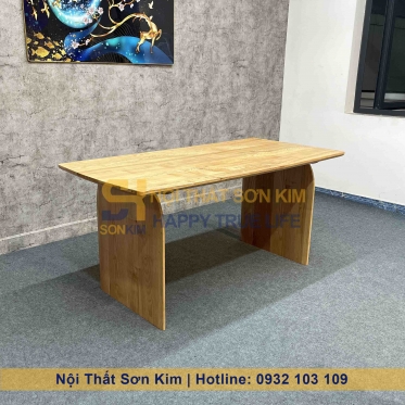 Bàn Rustic Chân Trơn BC72