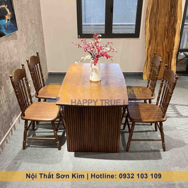 Bàn Rustic Ghế Amish BGC276
