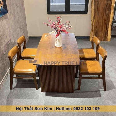 Bàn Rustic Ghế Bella BGC279