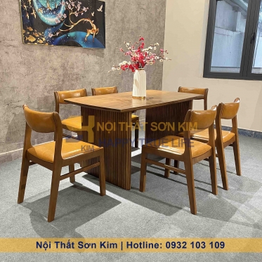 Bàn Rustic Ghế Bella BGC279