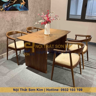 Bàn Rustic Ghế Kenedy BGC277