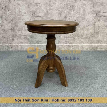 Bàn Sofa Trụ Gỗ BC71