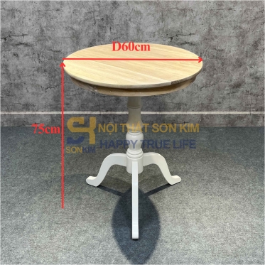 Bàn Sofa Trụ Gỗ BC73