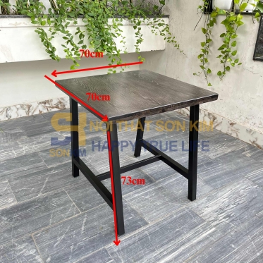 Bộ Bàn Ăn Băng Chữ A Màu Sơn SK05 BGA38