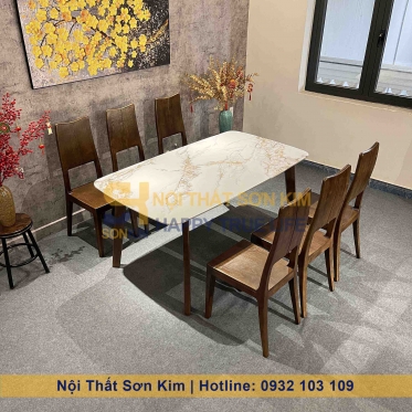 Bộ Bàn Ghế Ăn Gỗ Sồi Mới BGA53