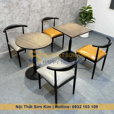 Bộ Bàn Ghế Bull Cafe Mới BGC243