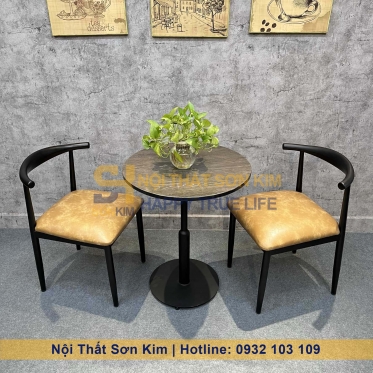 Bộ Bàn Ghế Bull Cafe Mới BGC243