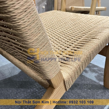 Bộ Bàn Ghế Sofa Đan Dây BGC240