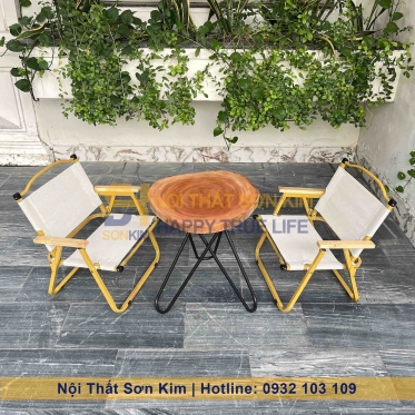 Bộ Bàn Ghế Xếp Ngoài Trời BGC287