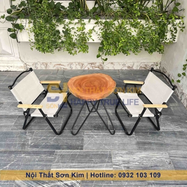 Bộ Bàn Ghế Xếp Ngoài Trời BGC287