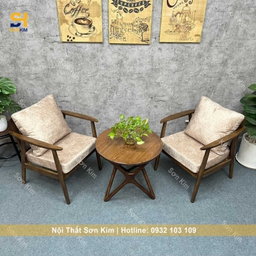 Bộ Sofa Chân Tiện Kết Hợp Với Bàn Chân Sao BGC218