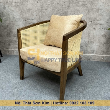 Bộ Sofa Harvey Gỗ Nâu BGC217