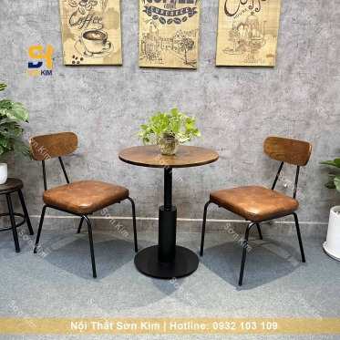 Ghế Café SH Và Bàn Trụ 114 BGC213