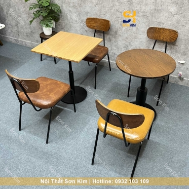 Ghế Café SH Và Bàn Trụ 114 BGC213