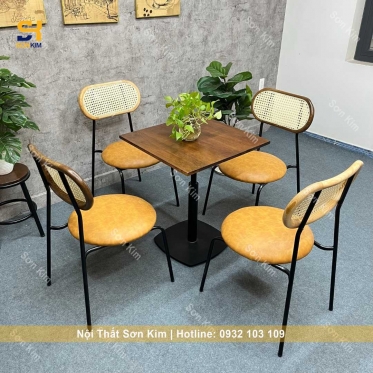 Ghế HENRY kết hợp với bàn café Sơn Kim BGC214