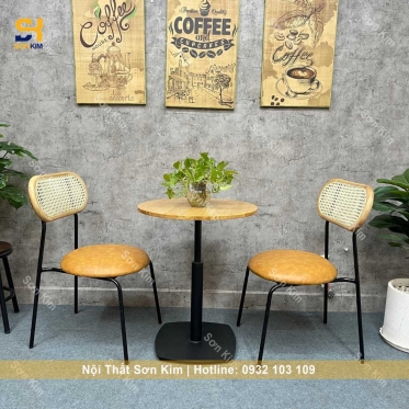 Ghế HENRY kết hợp với bàn café Sơn Kim BGC214