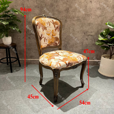 Ghế Louis Hoa Mai GC140